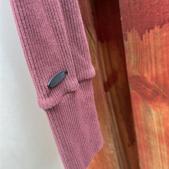 Gymshark Women's Wrap Top in Burgundy Size M - Picture 7 of 10